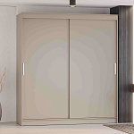 Шкаф-купе 2,0 м "ГРАНД 1" ЛДСП/ЛДСП (К) (Сатин/ЛДСП)