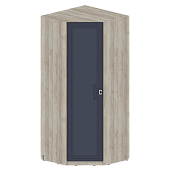 модульная спальня, Лежер ШК-3121 Дуб серый-Холст сапфировый