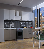 кухня, Кухня Хилтон Готовое решение 2,0 м (без стекла)