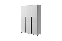 , БРЕНТА (ЛАК-БЕЛЫЙ) шкаф ШР-3