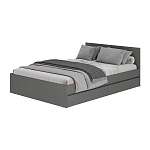 Кровать 1,4 м "Симпл" КР-12 (графит)