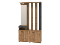 , НКМ Бостон Секция 7 Вешалка с зеркалом