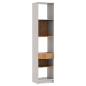 стеллаж для детской комнаты, Стеллаж 89.21  Прайм  (высокий с ящиком)