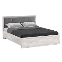 , Кровать двойная 32.25-02  Сохо  универсальная (под ортопед 5Н и подъемный мех.) (ш.1600)