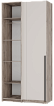 Шкаф угловой "Урбан" ШКУ-06 (Дуб смоки/Кашемир)