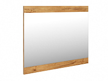 , Панель с зеркалом Бунратти/Белая шагрень рисунок Зонтики Белый/Белый с рисунком London