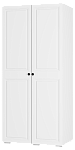 Шкаф 2-х створчатый "Софт" ШК-02 (Белый/Эмаль белая (F26))
