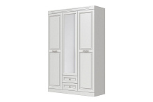 модульная спальня, ОЛИМП (ЛАК-БЕЛЫЙ) шкаф для одежды ШР-3