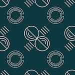 Диван - кровать Палермо (Принт № 190, Рогожка 1)