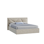 Кровать Мартин 140х200(ф-ра мс) (Классик/Профи,Универс,ППМ, 1000H, Форест 100 бежевый)