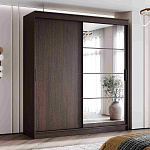 Шкаф-купе 2,0 м "ГРАНД 1" Зеркало/ЛДСП (К) (Венге/Зеркало/ЛДСП)