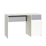 Торонто Стол 12.149 (Белый PE шагрень, Стальной Серый 1700 PE)