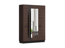 распашной шкаф, Магнолия Шкаф 3-х ств