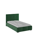 Корпус Рио интерьерной кровати (1,2м) (изумруд квадрат)