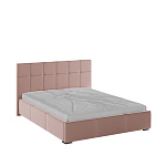 Корпус Рио интерьерной кровати (1,6м) (пыльная роза квадрат)