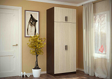 распашной шкаф, Шкаф 2-х ств.с перегородкой