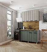 готовая кухня, Кухня Монти Готовое решение 1,2 м