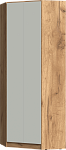 Челси Color Шкаф угловой (Мята (темная)/Дуб крафт)