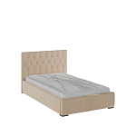 Корпус Октавия интерьерной кровати (1,2м) (бежевый ромб)