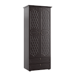 Престиж (гостиная) Шкаф (Шоколад, венге)