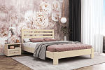 Кровать из массива Вероника 1200*2000 (слоновая кость)
