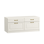 Ливерпуль Тумба (Белый, ясень ваниль НМ-1012-100 ПВХ)