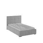 Корпус Рио интерьерной кровати (1,2м) (светло-серый квадрат)