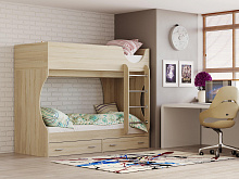 детская кровать и матрас, Кровать двухъярусная Д2 New