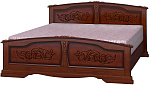 Кровать из массива Елена 1200*2000 (орех)