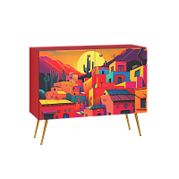 , Кармин Комод 16.230.03