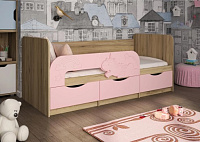 , Кровать 3Д  Единорожек  800х1860 (К)