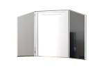ОЛИМП (ЛАК-БЕЛЫЙ) зеркало навесное (ЛДСП цвет Белый)