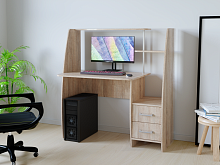 уголок для школьника, Компьютерный стол КЛ №6.2 левый