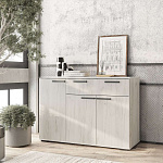 Комод "Стандарт-4 NEW" (дуб крафт белый)