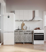 готовая кухня, Кухня Кито Готовое решение 1,2 м