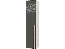 кровать без подъемного механизма, НКМ Кент-1 секция №22(пенал, фасад с рисунком ЛЕВЫЙ)