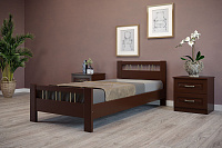 , Кровать из массива Вероника-3 900*2000