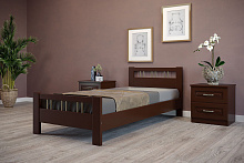 односпальная кровать, Кровать из массива Вероника-3 900*2000