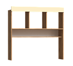 Челси Color Надстройка (Слоновая кость, Дуб крафт)